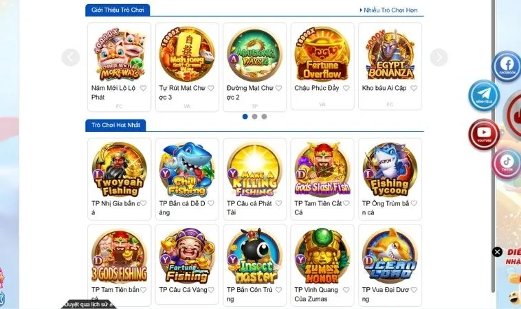Đa dạng các thể loại game bắn cá để trải nghiệm tại nhà cái King88