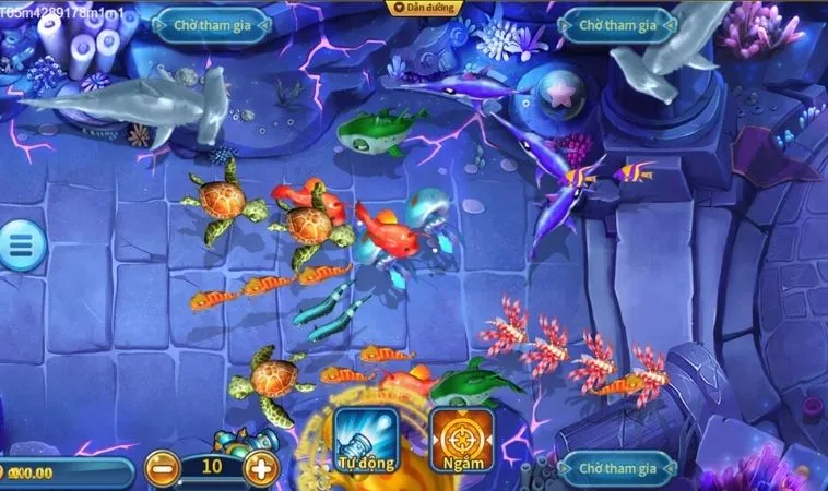 Giao diện chơi Bắn Cá Men In Black King88