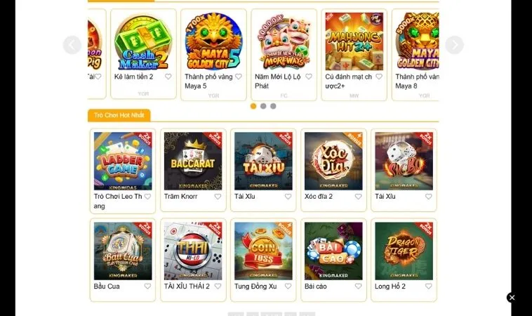 Đa dạng các trò chơi game nhanh để trải nghiệm tại nhà cái King88