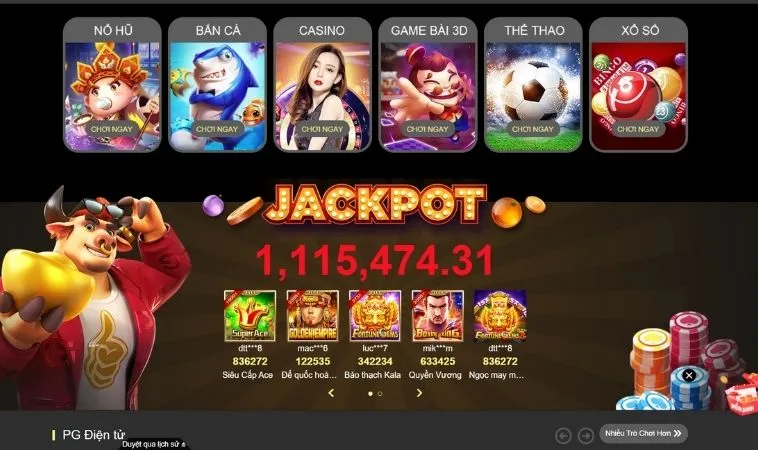 Kho game đa dạng phong phú tại nhà cái King88