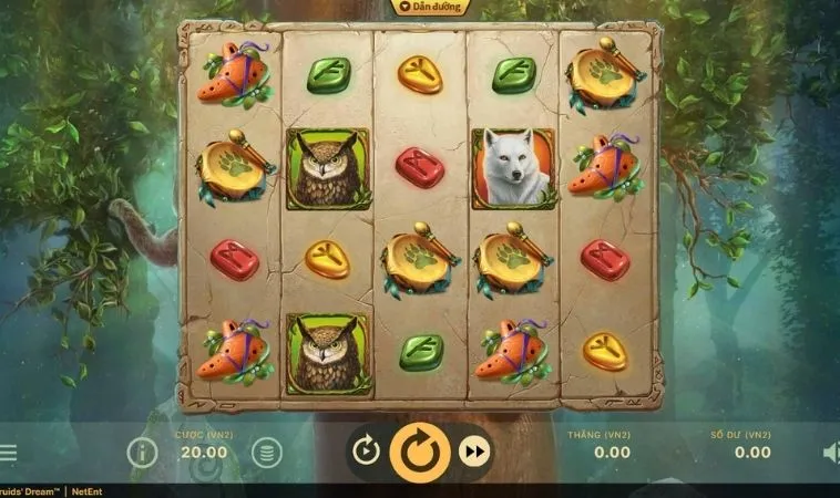 Giao diện chơi Nổ Hũ Rừng Xanh King88